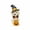Brown-C, variant on Lazduis 3.9-Inch Vintage Resin Ghost Figurine with Floral Bow and Pumpkin Basket Cute Halloween Decoration Indoor Home Office Desk Decor