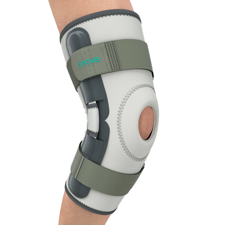 Compression Knee Brace for Meniscus Tear with Side Stabilizers
