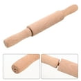 thumbnail image 3 of Viveous Kids Mini Rolling Pin Wooden Playdough Roller for Baking Pastry and Crafts Comfortable Handle for Home Baking and Holiday Decor 23CM, 3 of 10
