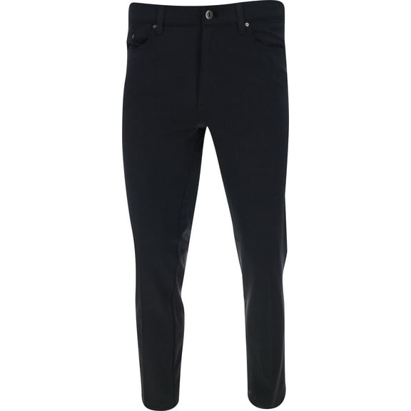 Greg Norman MICROLUX 5 Pocket Heathered Black Heather Pants Men 36W x 32L