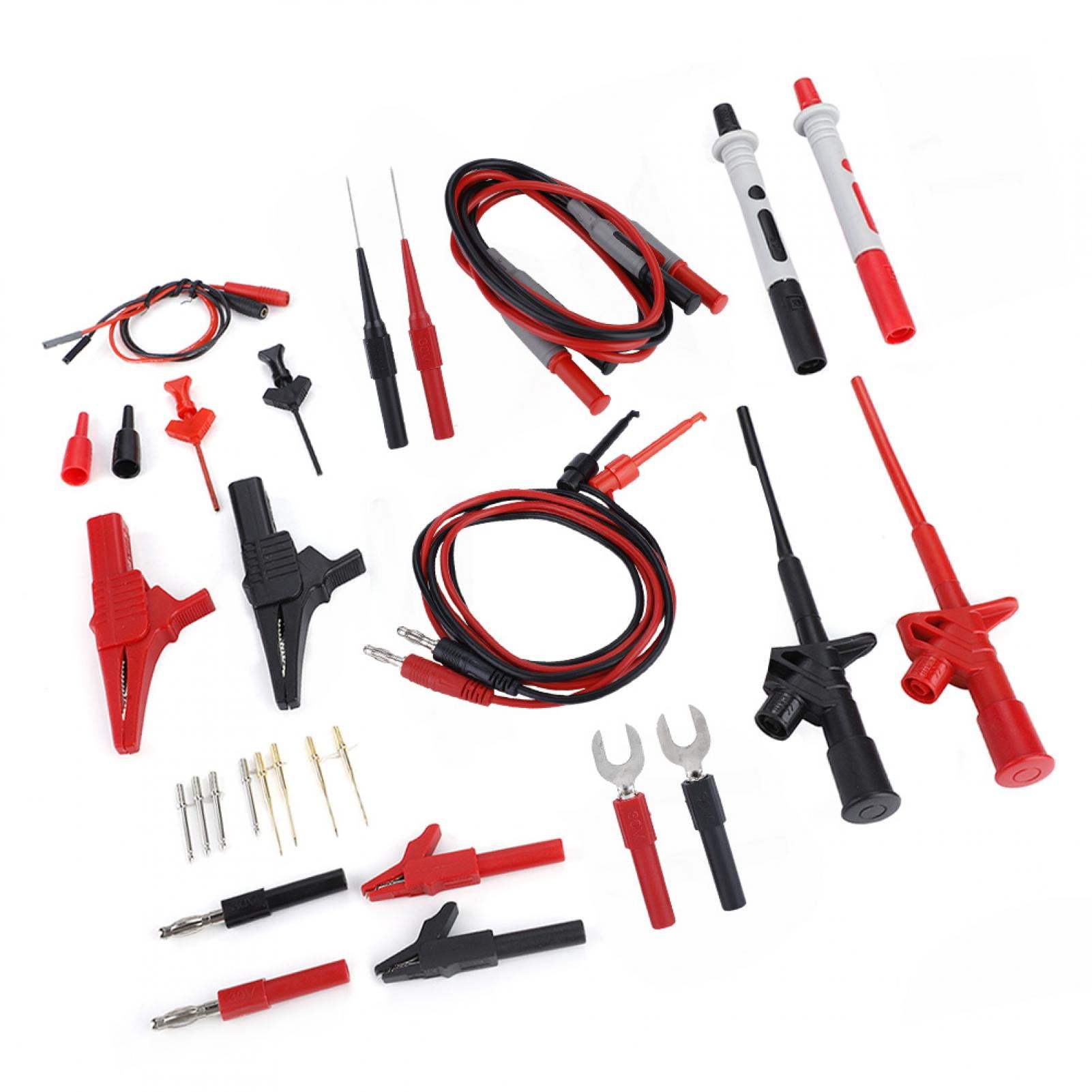 Multi Meter Test 3.3ft Multimeter Test Lead Kit for Gauge Instrumentation Multi Meter Test 3.3ft Multimeter Test Lead Kit for Gauge Instrumentation