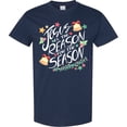 thumbnail image 3 of Inktastic Jesus is the Reason for the Season Christmas Bells and Stars T-Shirt, 3 of 5