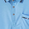 thumbnail image 3 of StSilkitty Mens Casual Golf Shirts Short Sleeve Collared Button T-Shirt with Pocket Summer Lightweight Tops, 3 of 6