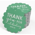 thumbnail image 4 of Inkdotpot Pack Of 100 Real Silver Foil Paper Tags Thank You For Celebrating With Us Bridal Shower-Baby Shower-Retirement-Wedding-Birthday Favor Hang Tags, 4 of 7