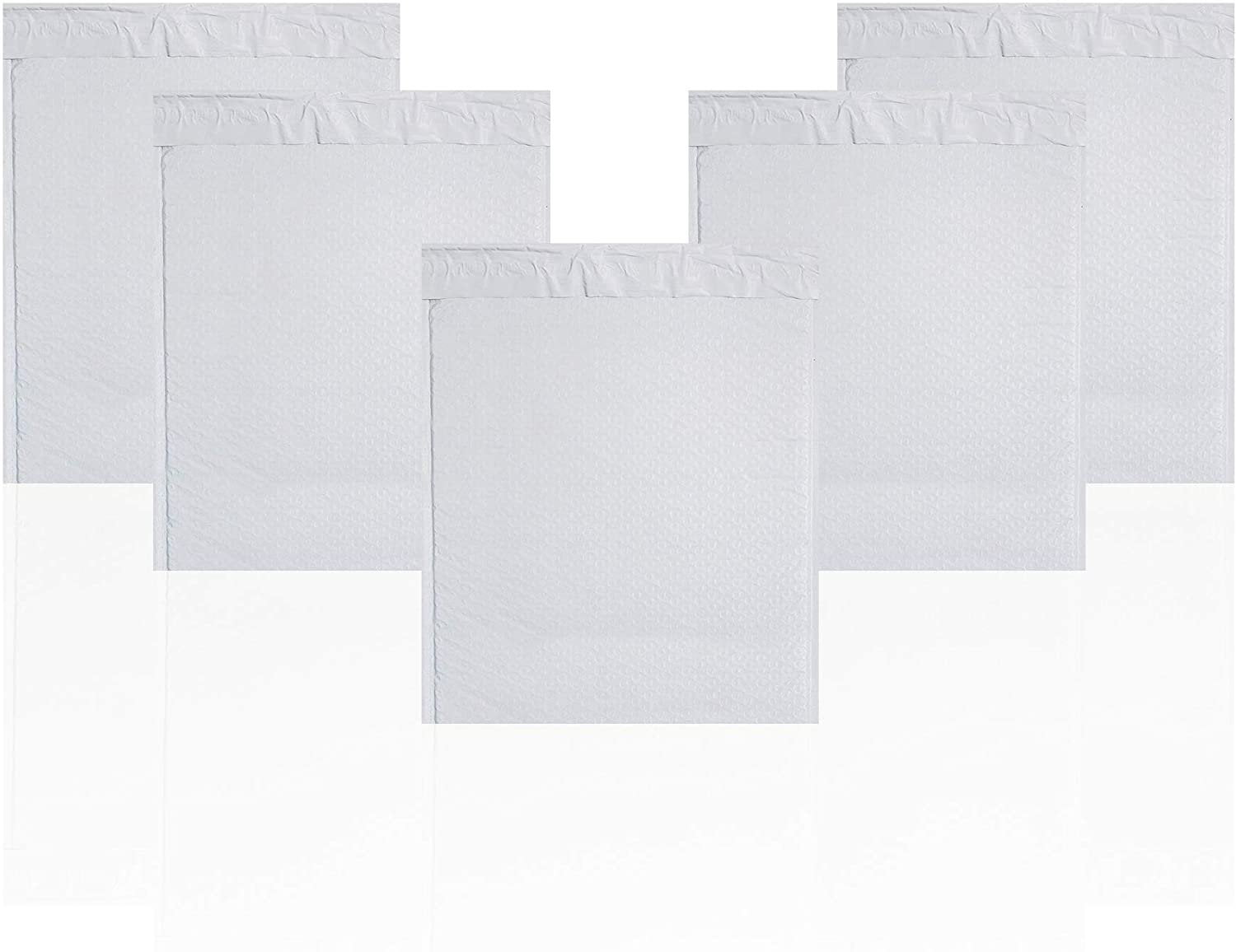 10 x 14" inch White Medium Mailing Bags Extra Strong Seal Post Parcel Packing