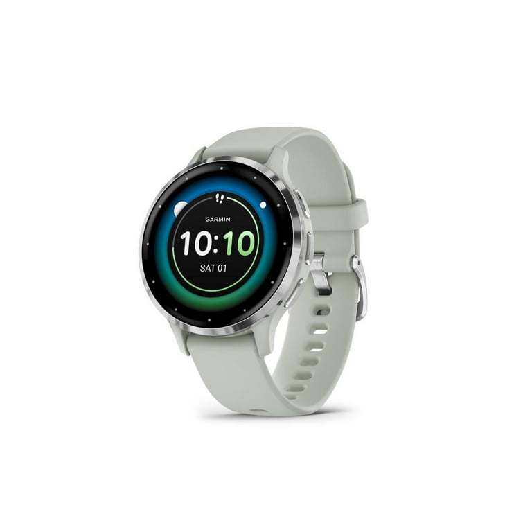 Garmin Venu 3S Fitness Smartwatch with Music, Silver