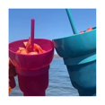thumbnail image 3 of Vaso de estadio con cuenco para refrigerios, vaso para refrigerios, vaso para refrigerios a prueba de fugas, vaso reutilizable para refrigerios y bebidas f rosa, rosa, 3 of 5