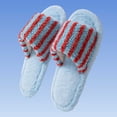 thumbnail image 5 of Bixock Slippers for Womens Indoor House Cotton Shoes Multi Size Fluzzy Fleece Lined Slide Warm Comfortable Non-Sliped Women Shoes, 5 of 6