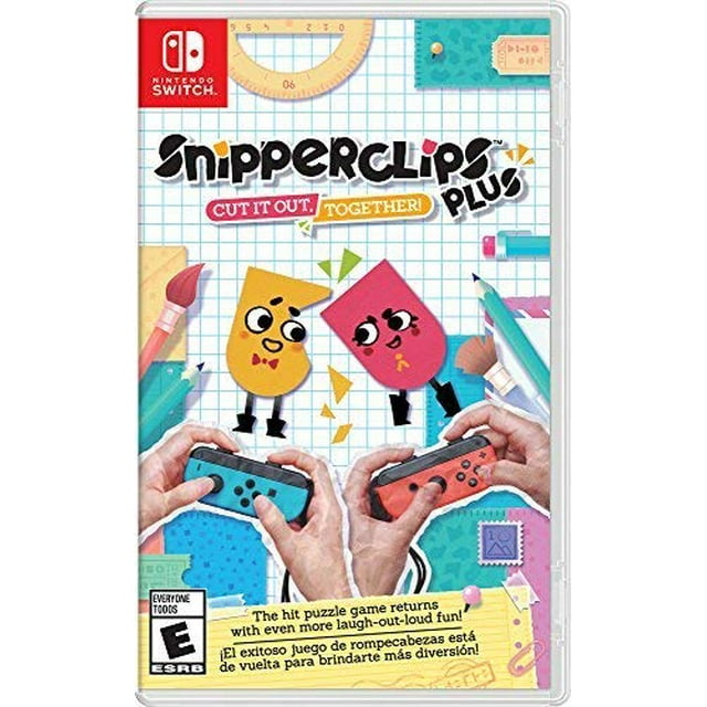 Snipperclips Plus: Cut it out, Together! - Nintendo Switch Nintendo Game