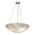 thumbnail image 5 of Meyda 151641 24 in. Metro Fusion Ramoscelli Inverted Pendant, White Irid, Clear & Black White, 5 of 7