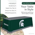 thumbnail image 4 of Green/Gray Michigan State Spartans 6' Table Cloth, 4 of 5
