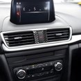 thumbnail image 3 of Flmtop Carbon Fiber Left Right Drive Car Warning Light Sticker Decor for Mazda 3 Axela, 3 of 7