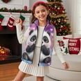 thumbnail image 2 of Binienty Panda Fleece Vest for Toddler Girls Lightweight Zip Up Sleeveless Jacket for Kids Girls Warm Winter Fluffy Coat with Pockets Stand Collar Fashion Jackets, 2 of 7