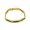 Gold bracelet - green + black, variant on Seasonal jewelry stainless steel chain adorned with green, yellow, red, and white beads, bracelet (adult size).