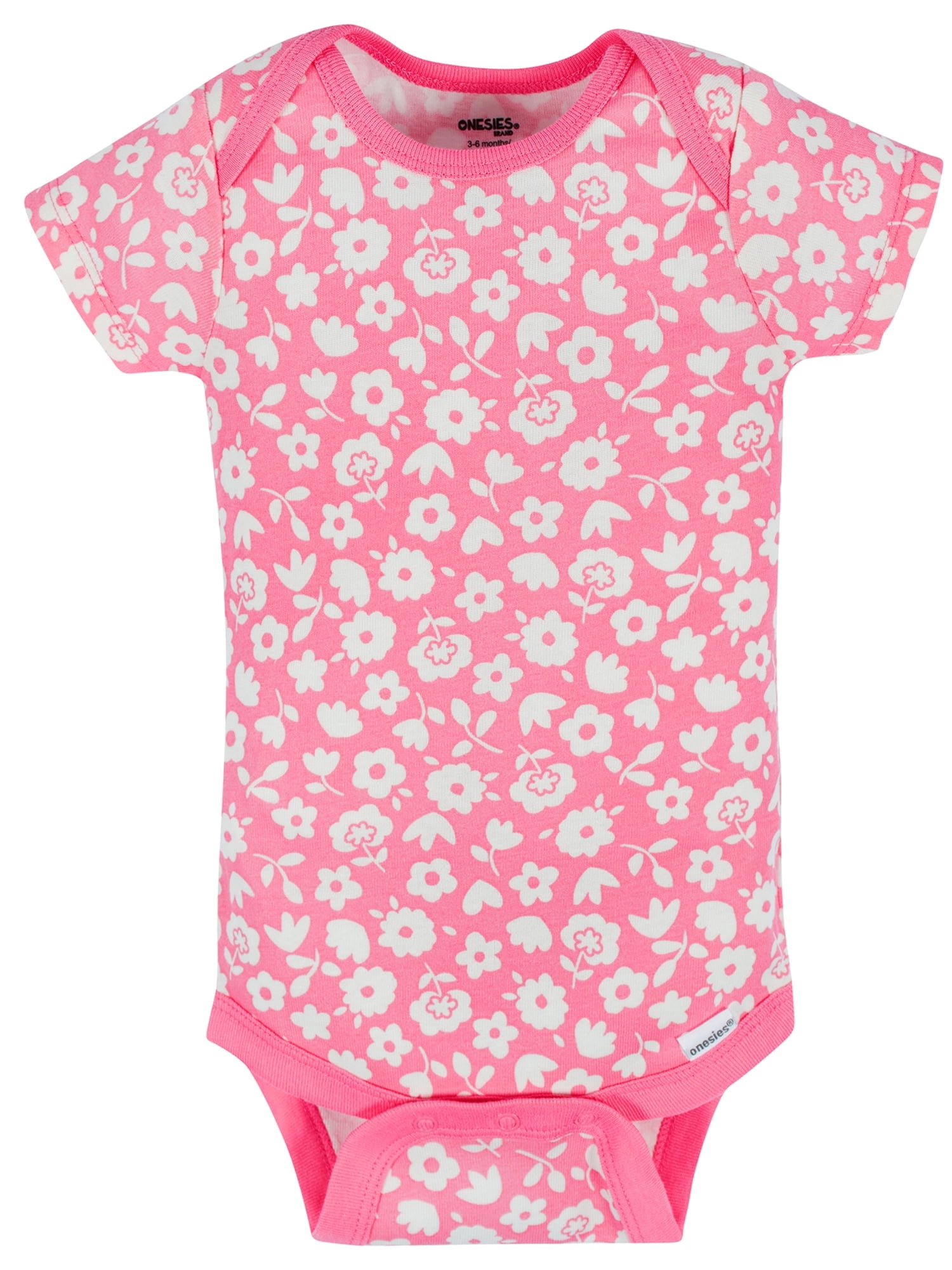 Onesies Brand Baby Girl Bodysuits, 8-Pack, Sizes Newborn - 12 Months