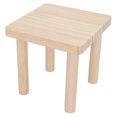 thumbnail image 4 of Wooden Hamster Cage Platform, Round Edges Odourless Hamster Stand Platform Natural Texture Safe  For Macaroni Rats For Hamsters, 4 of 8