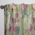 thumbnail image 3 of Designart 'Silk Oriental Pattern' Asian Curtain Panel, 3 of 5