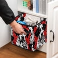 thumbnail image 5 of Spotted Dog Large Capacity Foldable Storage Bin Box Cubes with Handle, 10.8"x10.5"x10.6, 5 of 6