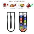 thumbnail image 3 of Nestle Porte-Dosettes de Café Capsule Nespresso Rangement de Cuisine Porte-Filtre à Café Distributeur Tour de Distribution de Capsules de Café Support, 3 of 8