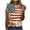 aa22_Multicolor, variant on Elvqul Womens T-Shirts American Flag Patriotic Tops Fourth of July Star V-Neck Shirts for Ladies Independence