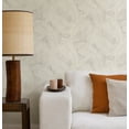 thumbnail image 3 of Rasch Galner Ivory Leaves Wallpaper, 3 of 4