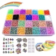 thumbnail image 1 of Gifts 8-10 Years Old Girls Rubber Band Loom Kits Kids Art Crafts Diy Toys 10000+ Bracelet Making Kits Personalized Handmade Beads Rubber Band Kids Chr, 1 of 5