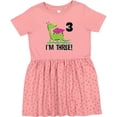 thumbnail image 3 of Inktastic 3rd Birthday Girl Dragon Girls Toddler Dress, 3 of 5