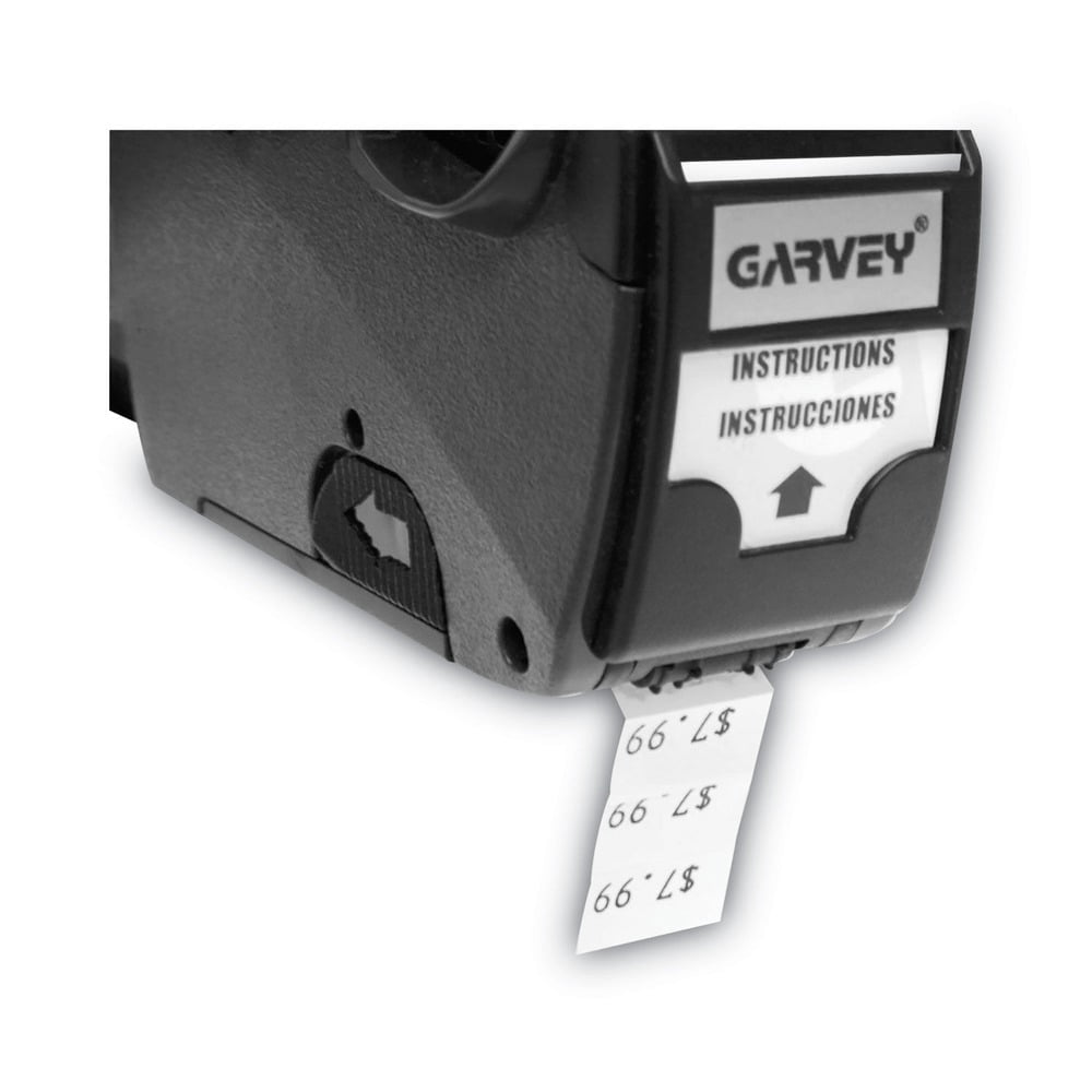 Garvey Pricemarker Kit, Model 22-7, 1-Line, 7 Characters/Line, 7/16 x 13/16 Label Size