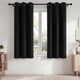 thumbnail image 1 of Blackout Blackout Cortinas, Juego de Cortinas de 2 Piezas para Recámara y Sala de Estar 42x63 Pulgadas, Cortinas Térmicas Aislantes Que Oscurecen la Habitación con Ojales, Reducción de Ruido y Bloque, 1 of 7