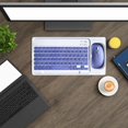 thumbnail image 4 of Estbridge Portable Bluetooth Keyboard and Mouse Set for Travel  Wireless  with Silent Click Mouse  Magical Control Bluetooth Keyboard for Mobile Devices, 4 of 9