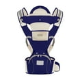 thumbnail image 1 of YOPTOP Baby Carrier Backpacks Cotton Accessories Carriers Nappy Bag Men's Conveyors Children's Kangaroo Maternity Backpack For Baby,Dark blue, 1 of 5