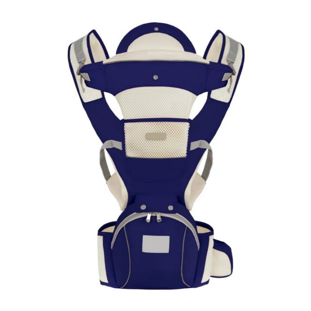 YOPTOP Baby Carrier Backpacks Cotton Accessories Carriers Nappy Bag Men's Conveyors Children's Kangaroo Maternity Backpack For Baby,Dark blue