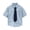 Blue-1, variant on Gytharion Boys School Uniform Shirts Soild Color Short Sleeve Kids Uniform Shirts Lapel Button Down Shirts,3T-14T