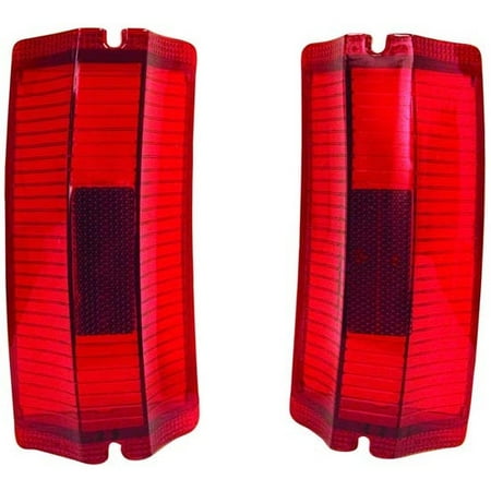 1965 Tail Light - Dynacorn TL65BN Tail Light Lens, 1965 El Camino, Pair