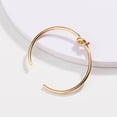 thumbnail image 2 of Love Knot Bracelet -Gold Knot Bracelet, 2 of 11