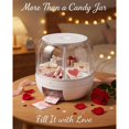 thumbnail image 7 of Osfvolr Valentine Candy Dispenser Gift Mini Gumball Vending Machine Grain Dispenser with Lid for Kids Classroom Party Home B, 7 of 7