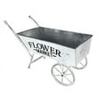 thumbnail image 7 of VintageFlower Market Metal Cart - Modern Farmhouse Decor - Vintage Home Decor - Indoor Planter, 7 of 7