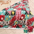 thumbnail image 2 of Gogreen Christmas Sherpa Fleece Throw Blanket for Couch Bed Sofa Adults -Soft and Warm Blanket for Winter, Thick and Fuzzy Throw Blanket (Throw - 50" x 60"), 2 of 7