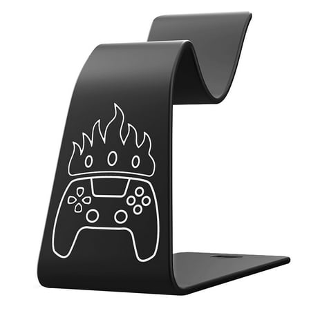 Game Handle Desk Stand Holder Aluminum Alloy Portable Chassis Bracket Support Game Controller Display Stand Compatible for PS5 Game Controller