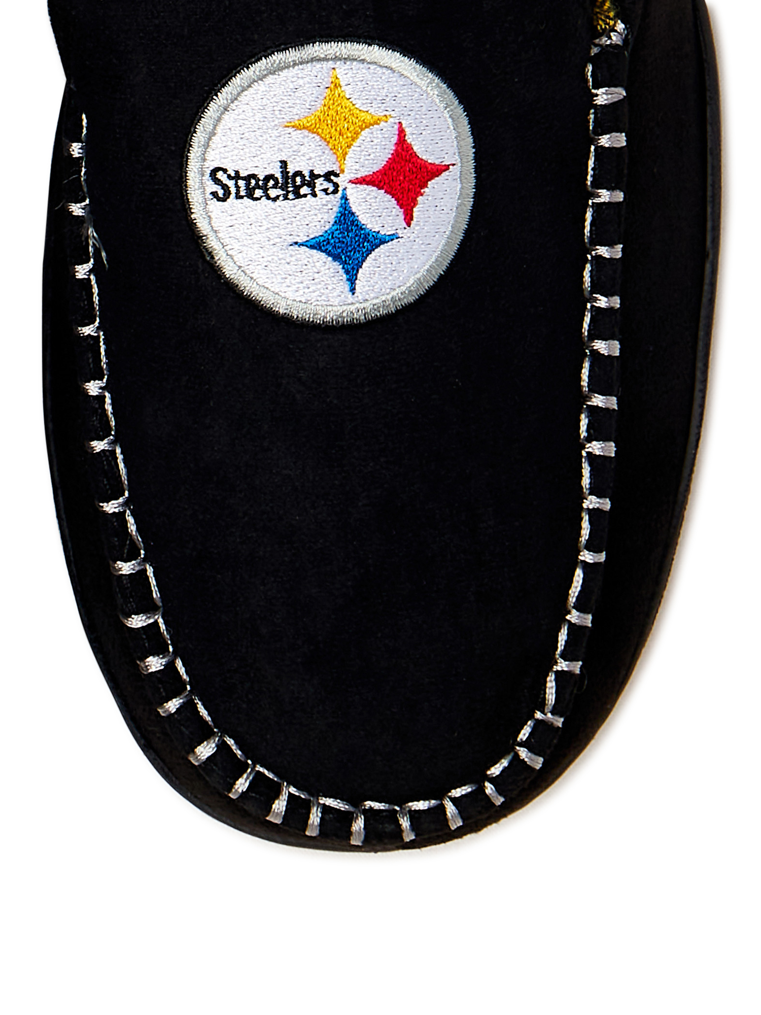 FOCO Pittsburgh Steelers Men's Moccasins with Flannel Liner - Walmart.com