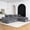 Grey, variant on Frxeyaliz 108" Modular Sectional Sofa, 3 Seater L-Shaped Cloud Couch with Ottoman, Deep Seat Boneless Convertible Sofa Set for Living Room