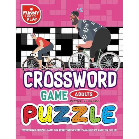 Crossword Puzzles Books Large Print: Crossword Puzzle Game for Boosting Mental Capabilities and Fun Filled: Crossword Large Print with Challenging & Engaging Puzzles (Paperback)(Large Print)