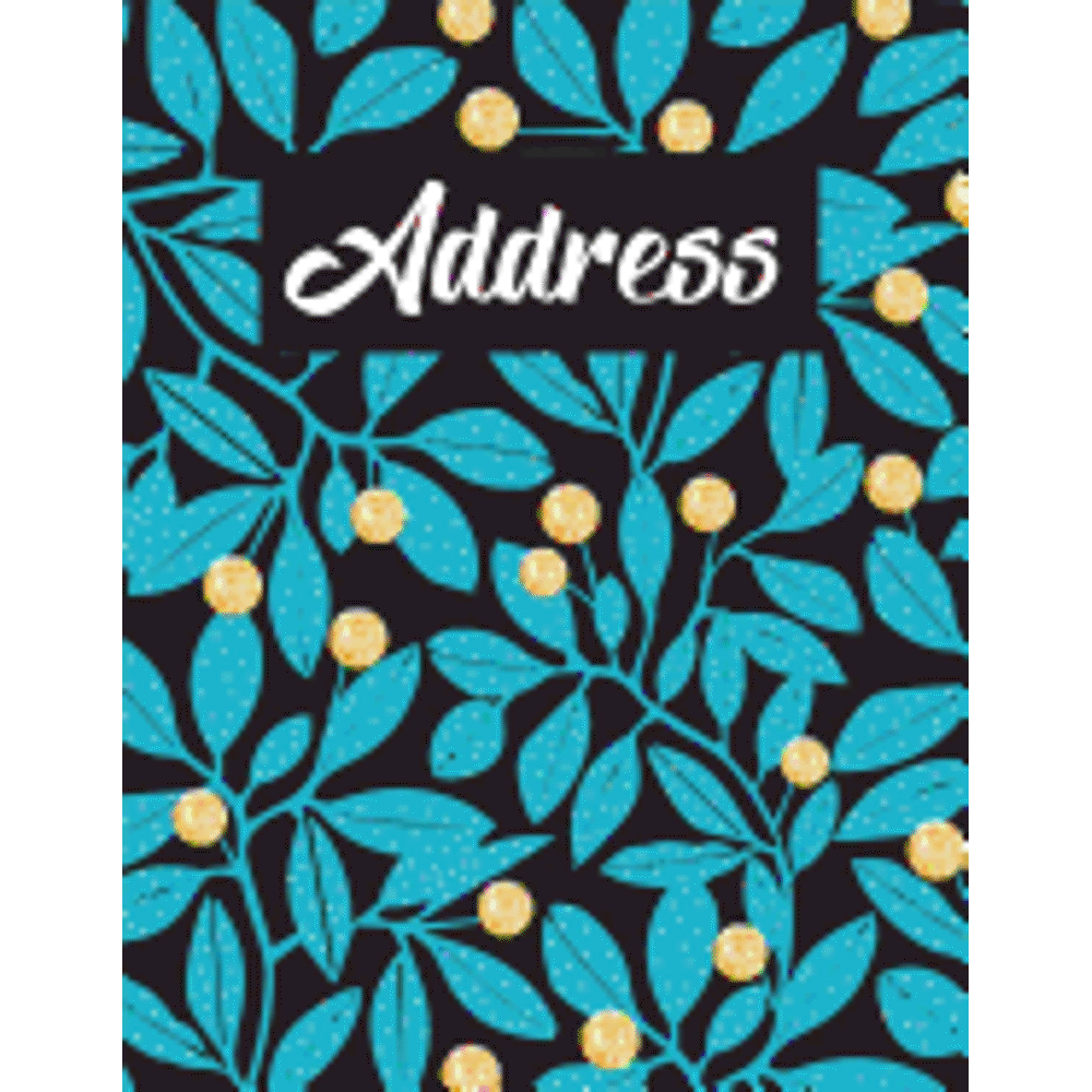 Address Book Contact and Birthday Over 300+ For Organize Contact Large Address Book Modern