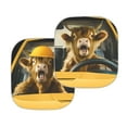 thumbnail image 3 of KUIFORTI Highland Cow Windshield Sun Shade for Car, SUV, Sedan, Trucks, Foldable Car Sun Shade Cute Windshield Cover for UV Rays & Heat Protection, 3 of 5