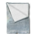 thumbnail image 2 of Minnesota Soft Flannel Fleece Blanket, Built Environment Architectural Building of Downtown Saint Paul Mississippi River, Cozy Plush for Indoor and Outdoor Use, 60" x 80", Multicolor, by Ambesonne, 2 of 5