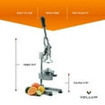 Manual Fruit Juicer Commercial Grade Home Citrus Lever Squeezer for