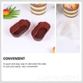 thumbnail image 3 of BRIGHTFUFU 2000Pcs Assorted Color Oval Baking Paper Cups Oil Resistant Cake Containers, 3 of 8