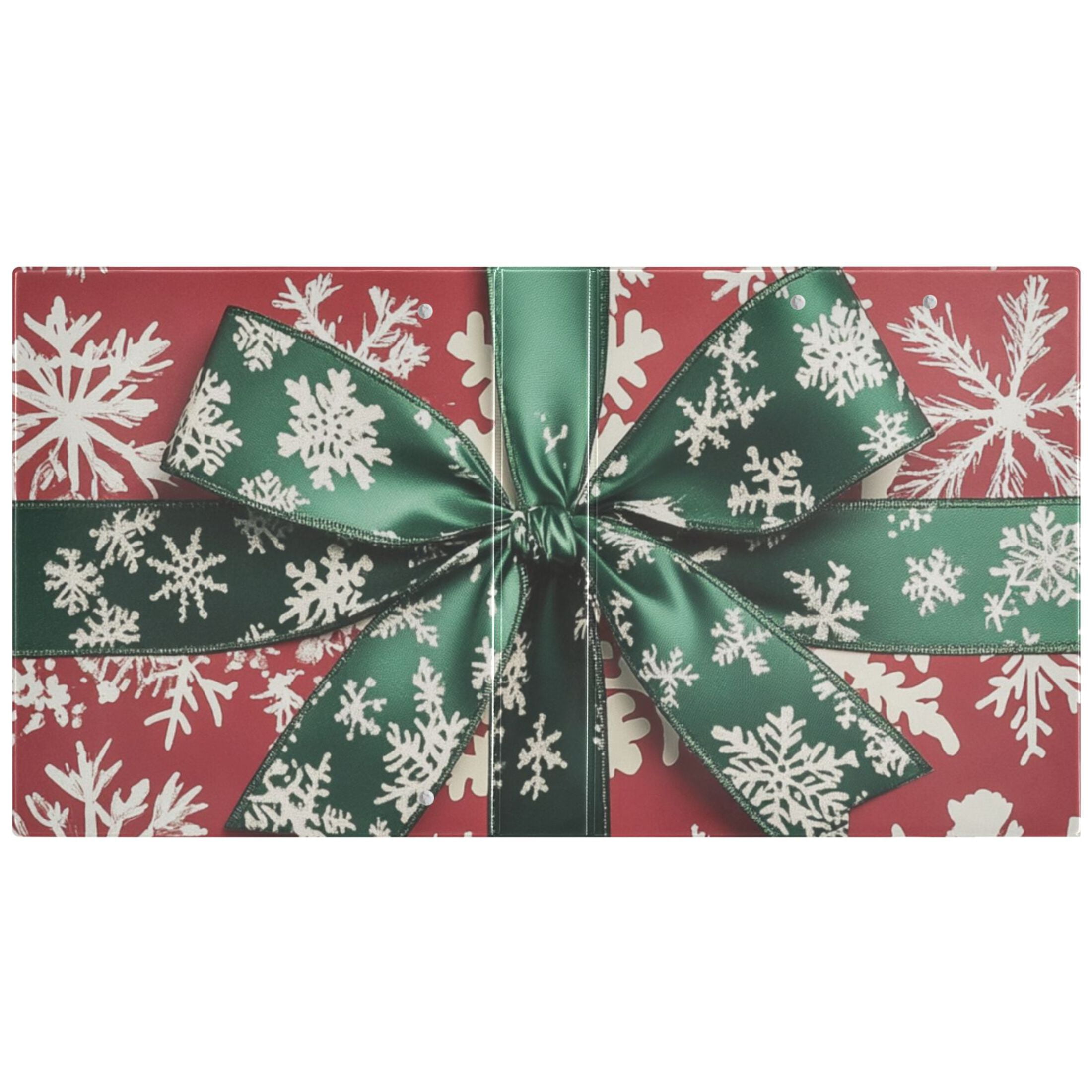 Christmas Gifts 3 Ring Binders 1.5 inch Hardcover File Folders with Interior Pockets A4 Size Organizer for School Office Hospital