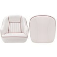 thumbnail image 6 of Pontoon Capatain Boat Seat Chair,Red and White, 6 of 6