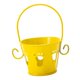 thumbnail image 4 of Adorno de maceta, lindo, único, creativo, novedoso, multiusos, maceta para flores Amarillo, 4 of 9